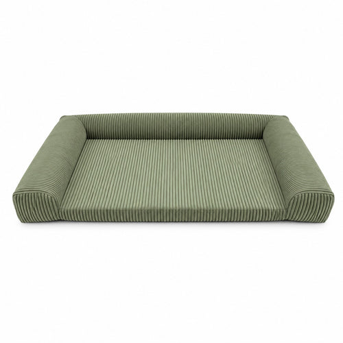 Carré Memory Foam Dog Mattress – Olive Green, XL